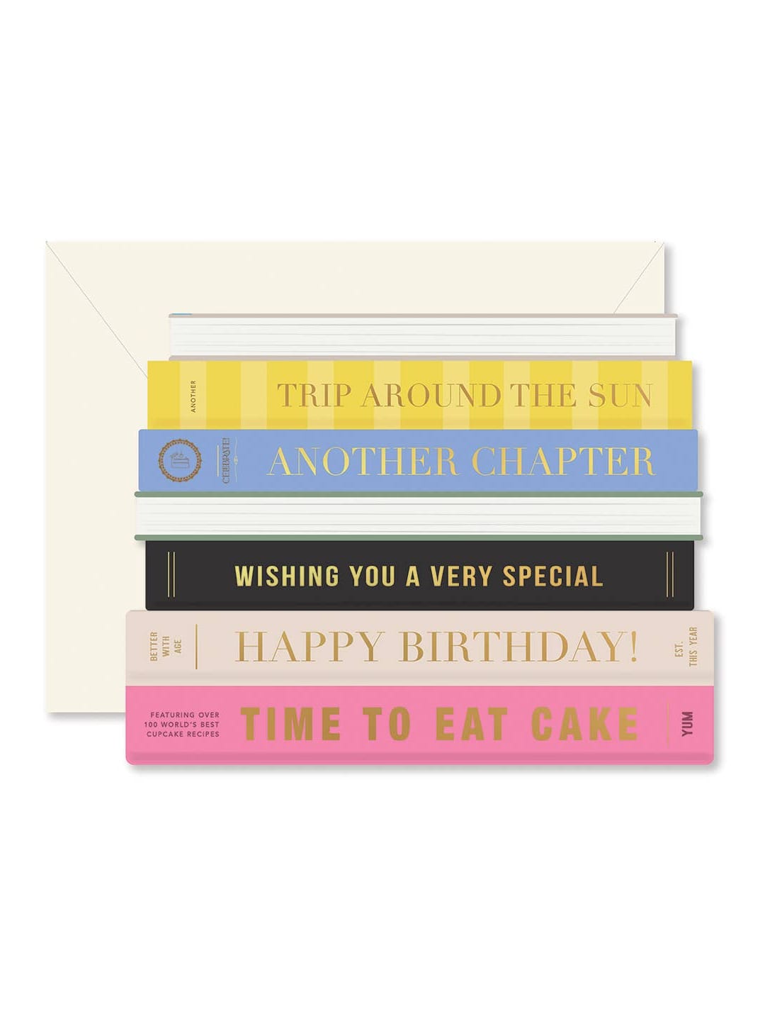 Birthday Books Greeting Card