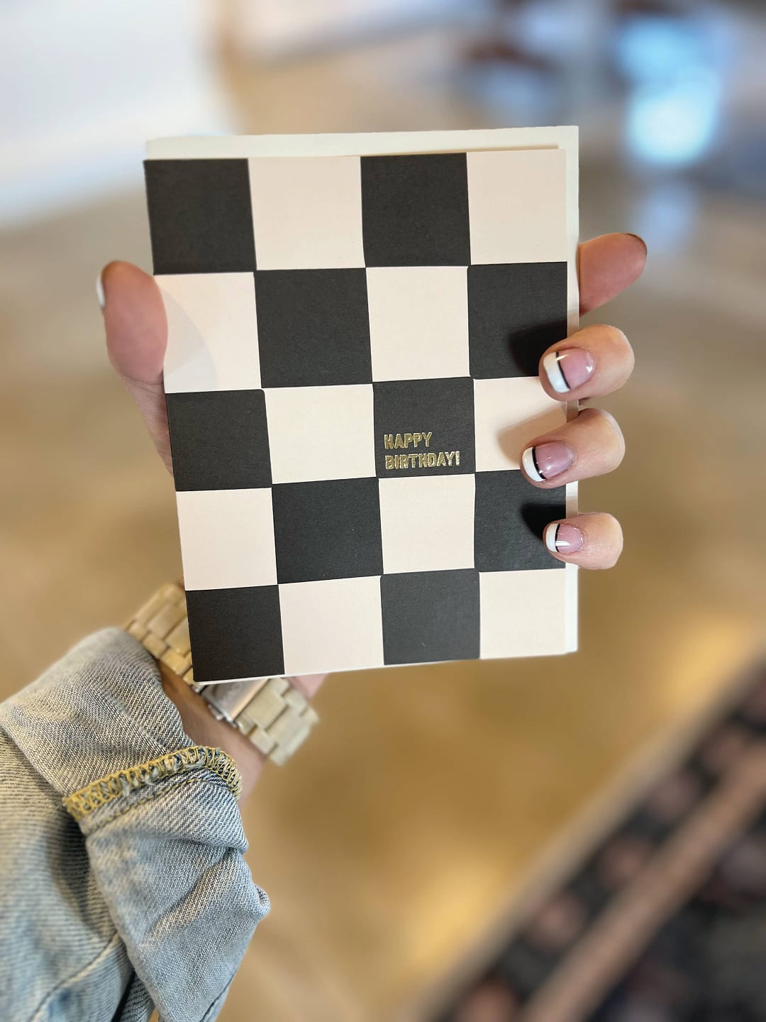 Chessboard Birthday Greeting Card