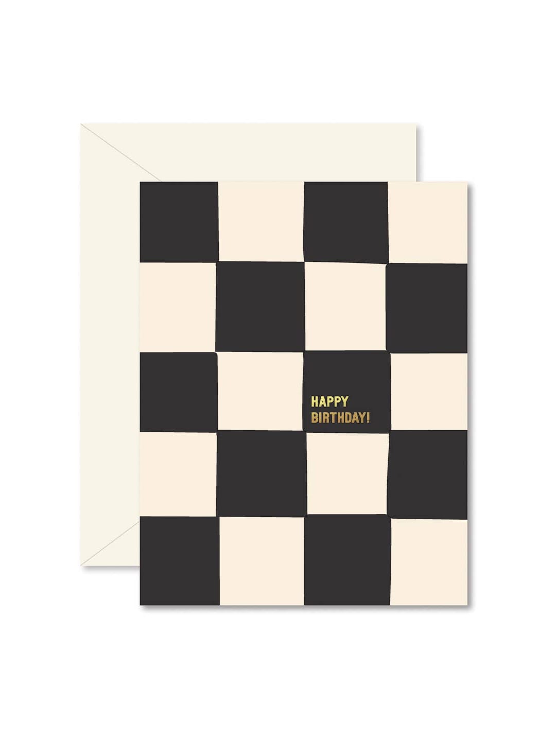 Chessboard Birthday Greeting Card