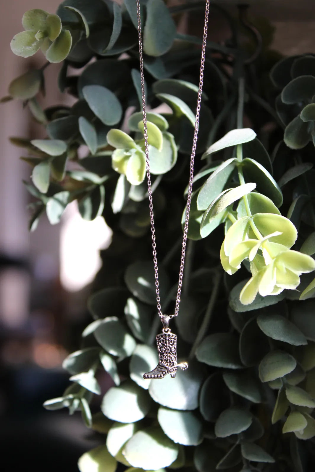 Cowboy Boot Necklace