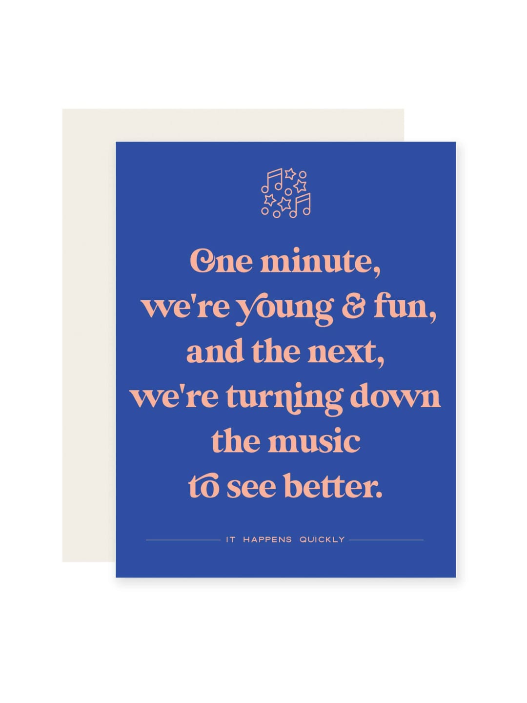 Turn Down To See Birthday Card