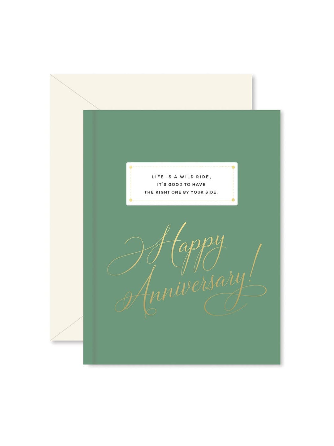 Wild Ride Anniversary Greeting Card
