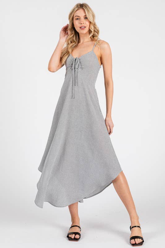 Casey Ruched Midi Dress