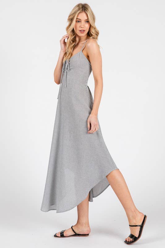 Casey Ruched Midi Dress