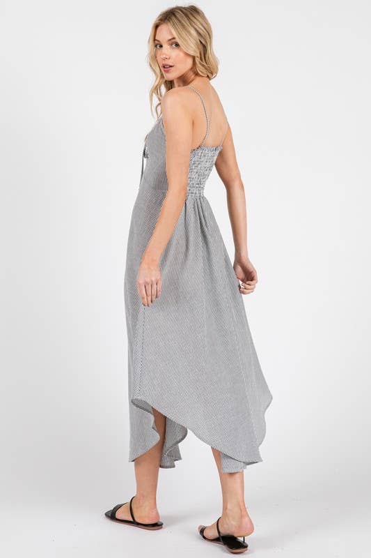 Casey Ruched Midi Dress
