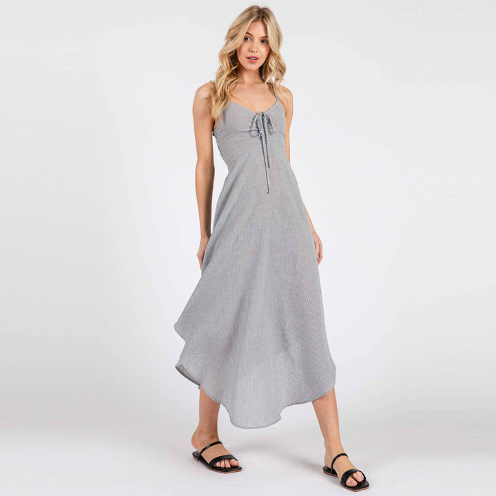 Casey Ruched Midi Dress