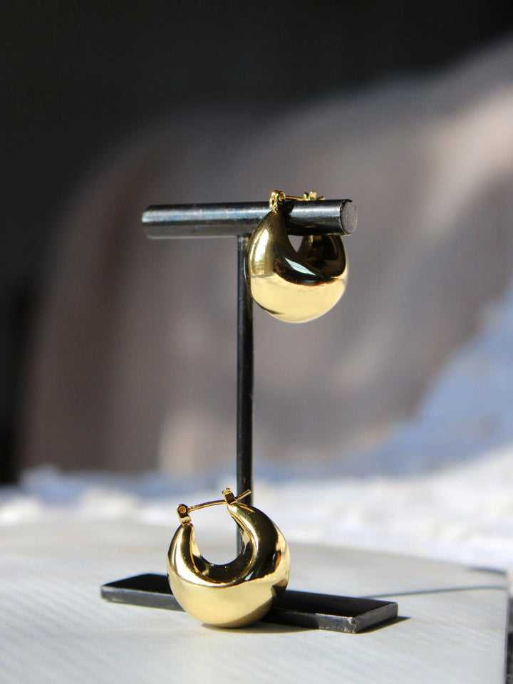 Chunky Hoop Earrings