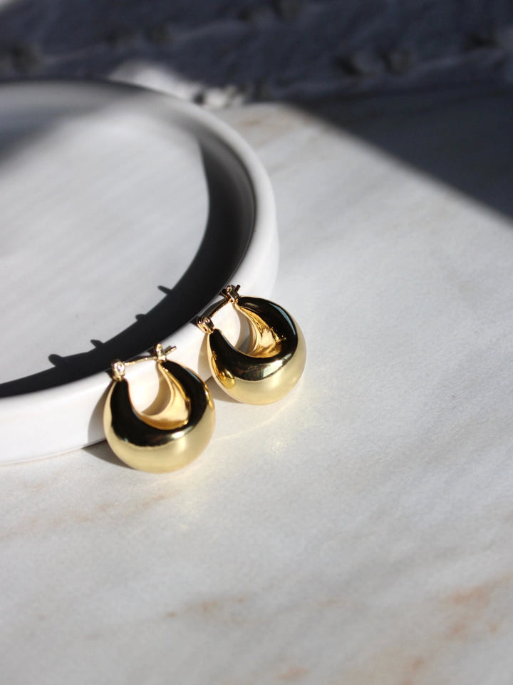 Chunky Hoop Earrings