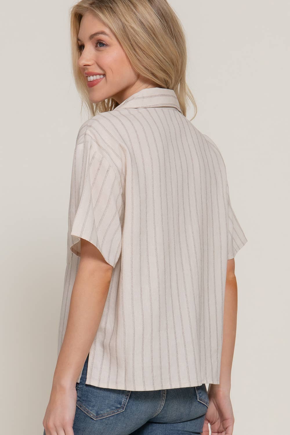 Libby Short Sleeve Button Down Shirt