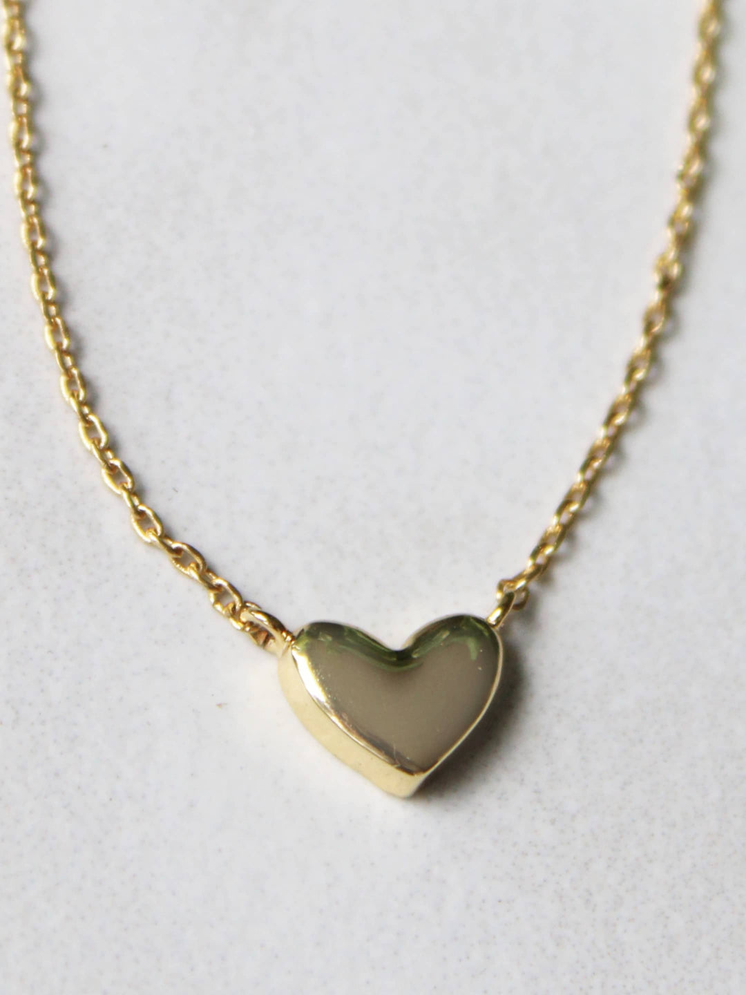Mini Puffy Heart Necklace
