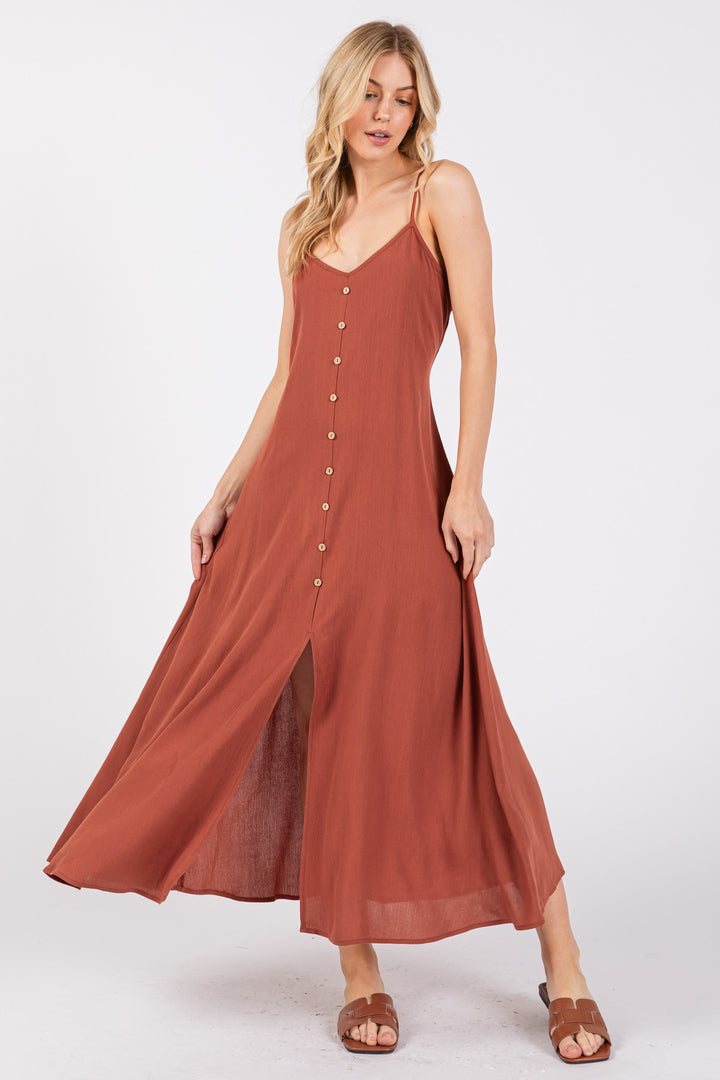 Naomi Gauze Midi Dress